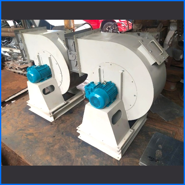CENTRIFUGAL BLOWER WITH DAMPER FOR PAINT BOOTH APPLICATION